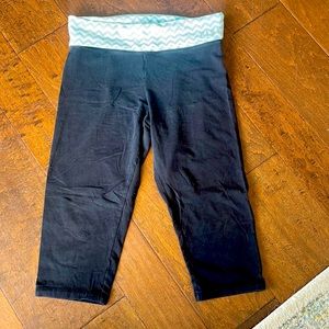 Pink Yoga capri yoga pants, medium